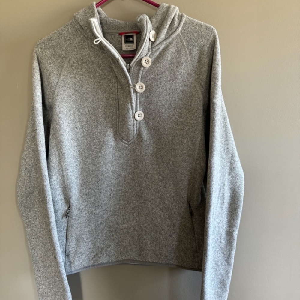 grey north face